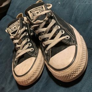 Basic black converse